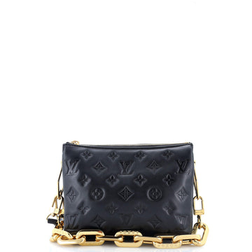 Louis Vuitton Coussin Bag Monogram Embossed Lambskin BB