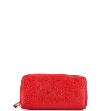Louis Vuitton Zippy Wallet Monogram Empreinte Leather