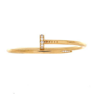 Cartier Juste un Clou Bracelet 18K Yellow Gold with Diamonds Classic