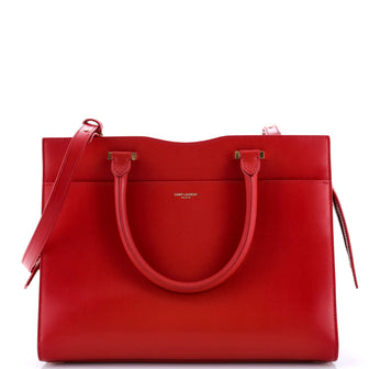 Saint Laurent Uptown Tote Leather Medium