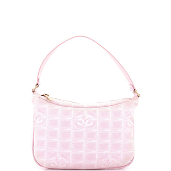 Chanel Travel Line Zip Hobo Nylon Small