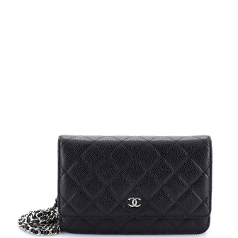 Chanel Wallet on Chain Quilted Caviar