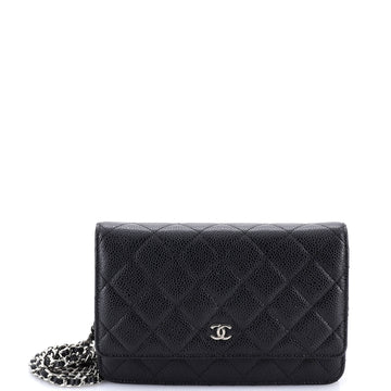 Chanel Wallet on Chain Quilted Caviar