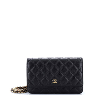 Chanel Wallet on Chain Quilted Caviar