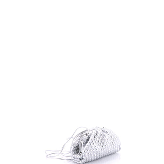 Bottega Veneta The Pouch Bubble Wrap Textured Leather Mini