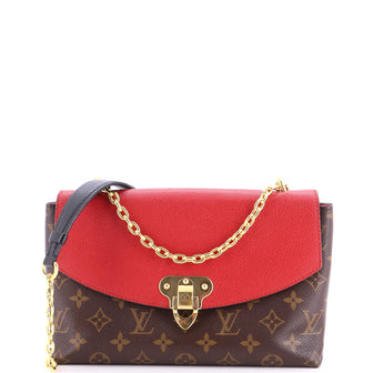 Louis Vuitton Saint Placide Handbag Monogram Canvas and Leather