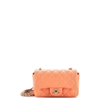 Chanel Classic Single Flap Bag Quilted Lambskin Extra Mini