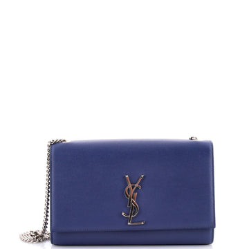 Saint Laurent Classic Monogram Crossbody Bag Grainy Leather Medium