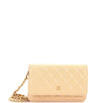 Chanel Wallet on Chain Quilted Caviar