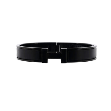 Hermes So Black Clic HH Bracelet Enamel Narrow