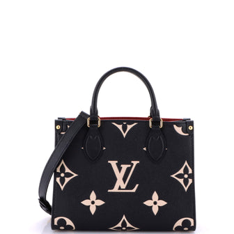 Louis Vuitton OnTheGo Tote Bicolor Monogram Empreinte Giant PM