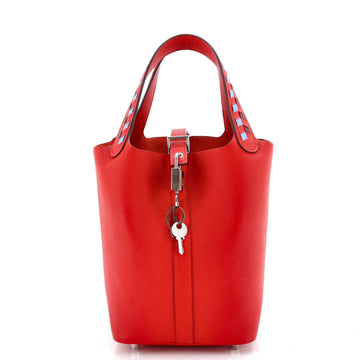 Hermes Picotin Lock Bag Tressage Epsom PM