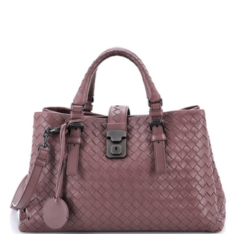Bottega Veneta Roma Bag Intrecciato Nappa Small