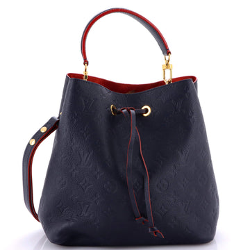 Louis Vuitton NeoNoe Handbag Monogram Empreinte Leather MM