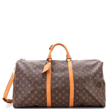 Louis Vuitton Keepall Bandouliere Bag Monogram Canvas 55