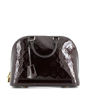 Louis Vuitton Alma Handbag Monogram Vernis PM