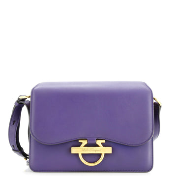 Salvatore Ferragamo Joanne Shoulder Bag Leather Medium