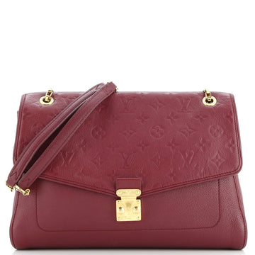 Louis Vuitton Saint Germain Handbag Monogram Empreinte Leather MM