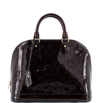 Louis Vuitton Alma Handbag Monogram Vernis PM