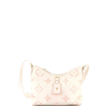 Louis Vuitton CarryAll Hobo Bicolor Monogram Empreinte Giant PM