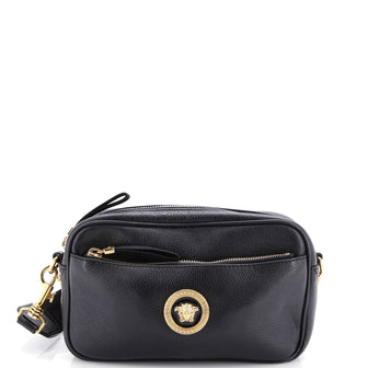 Versace Medusa Front Pocket Camera Bag Leather Small