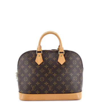 Louis Vuitton Vintage Alma Handbag Monogram Canvas PM