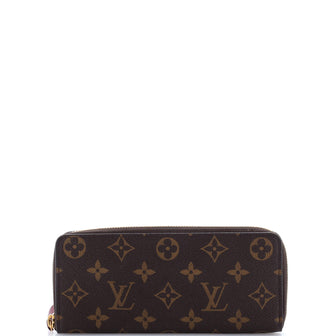 Louis Vuitton Clemence Wallet Monogram Canvas