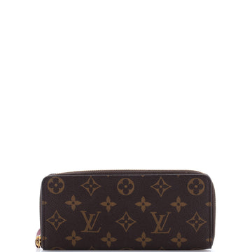 Louis Vuitton Clemence Wallet Monogram Canvas