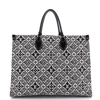 Louis Vuitton OnTheGo Tote Limited Edition Since 1854 Monogram Jacquard GM