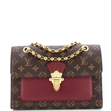 Louis Vuitton Victoire Handbag Monogram Canvas and Leather
