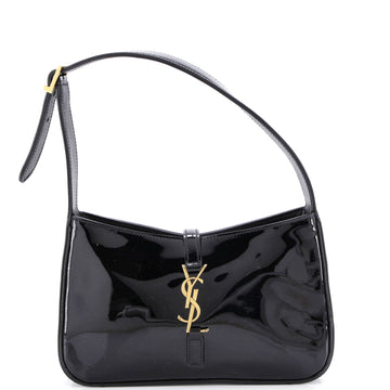 Saint Laurent Le 5 a 7 Hobo Patent Small