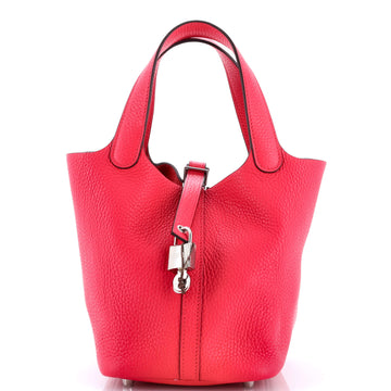 Hermes Picotin Lock Bag Clemence PM
