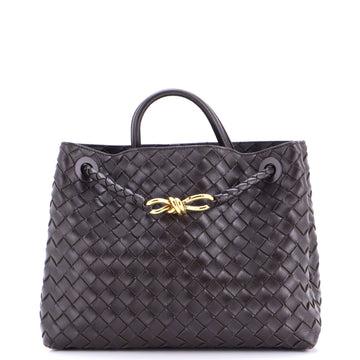 Bottega Veneta Andiamo Top Handle Bag Intrecciato Nappa Medium