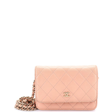 Chanel Wallet on Chain Quilted Lambskin Mini