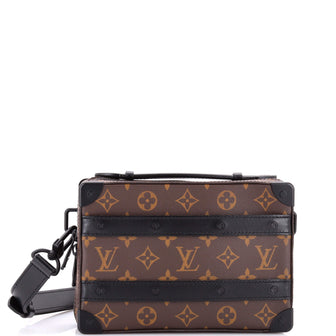 Louis Vuitton Handle Soft Trunk Bag Macassar Monogram Canvas