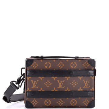 Louis Vuitton Handle Soft Trunk Bag Macassar Monogram Canvas