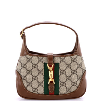Gucci Jackie 1961 Hobo GG Coated Canvas Mini