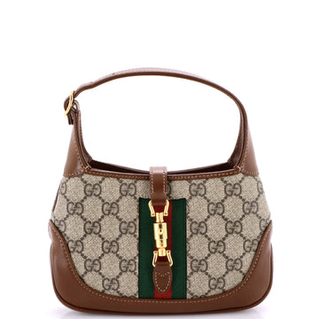 Gucci Jackie 1961 Hobo GG Coated Canvas Mini