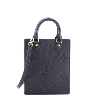 Louis Vuitton Petit Sac Plat Bag Monogram Empreinte Giant