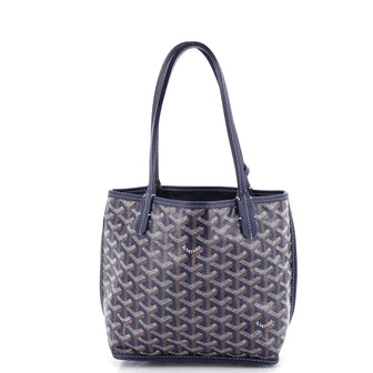 Goyard Anjou Reversible Tote Coated Canvas Mini