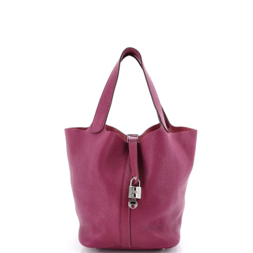 Hermes Picotin Lock Bag Clemence MM