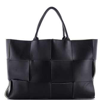 Bottega Veneta Arco Tote Maxi Intrecciato Leather Large