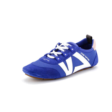 Louis Vuitton Women's LV Sneakerina Sneakers Leather and Suede with Mesh