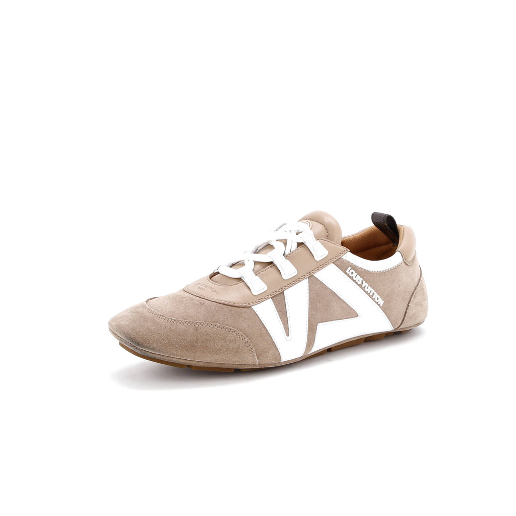 LOUIS VUITTONレディーススニーカー Louis Vuitton Women's LV Sneakerina Sneakers Leather and Suede 366840