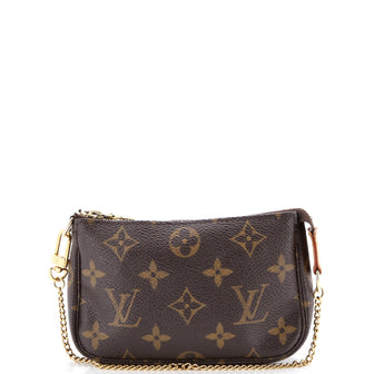 Louis Vuitton Pochette Accessoires Monogram Canvas Mini