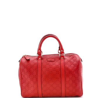 Gucci Joy Boston Bag Guccissima Leather Medium