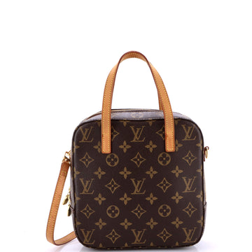 Louis Vuitton Spontini Handbag Monogram Canvas