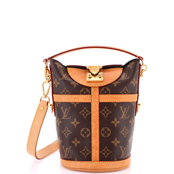 Louis Vuitton Duffle Handbag Monogram Canvas