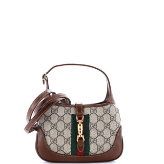 Gucci Jackie 1961 Hobo GG Coated Canvas Mini