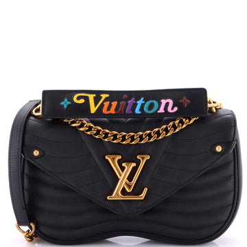 Louis Vuitton New Wave Chain Bag Quilted Leather MM